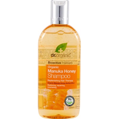 Dr. Organic Успокояващ шампоан за коса , Dr. Organic Organic Manuka Honey Shampoo 265ml