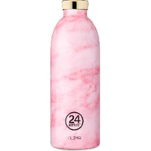 24Bottles Термобутилка Clima Grand 850 мл розов мрамор (111)