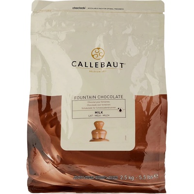 Callebaut Čokoláda do fontán MLIEČNA 2,5 kg