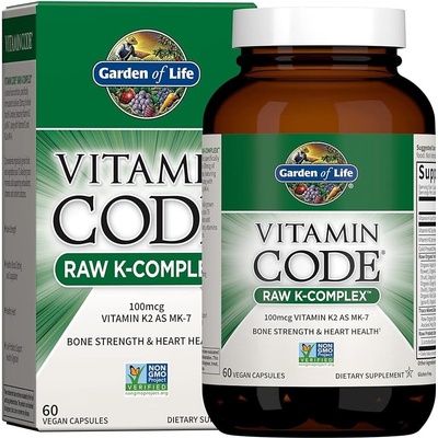 Garden of Life Vitamín K Komplex RAW 60 kapslí