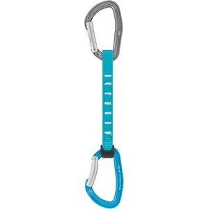 Petzl Примка с карабинери PETZL Djinn Axess 17cm turquoise