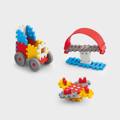 Marioinex Мини вафлен конструктор от 35 части - син (902 783)