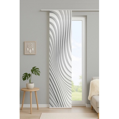 Home Wohnideen japonská stena 84485 ZARIA 0307 siva 245x60 cm (v x s)