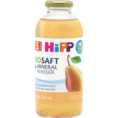 HiPP Nápoj hruška s neperlivou vodou BIO 5m 500 ml