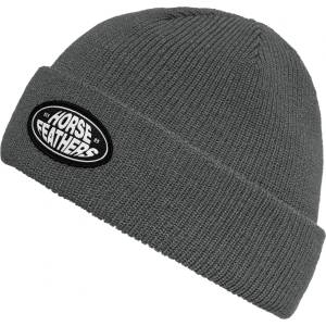 Horsefeathers Мъжка зимна шапка (beanie) Horsefeathers Del Beanie - Gunmetal - размер One Size (904-4275-0211)