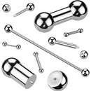 Šperky4U piercing do jazyka činka PJ1014-10012