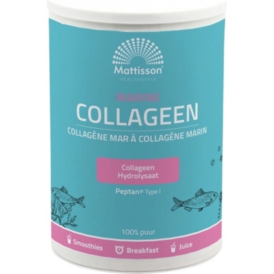 Mattisson Healthstyle Marine Collagen Powder Peptan® Pure [300 грама]