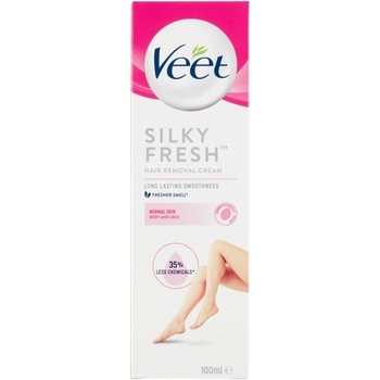 Veet Silk & Fresh Sensitive Skin krém na holenie pre ženy 100 ml