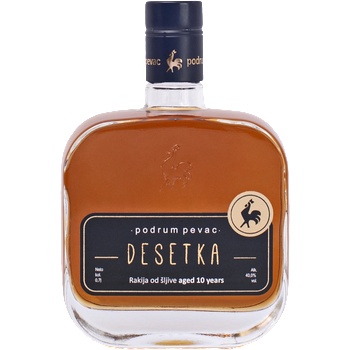 Podrum Pevac Desetka сливова - ракия 700ml