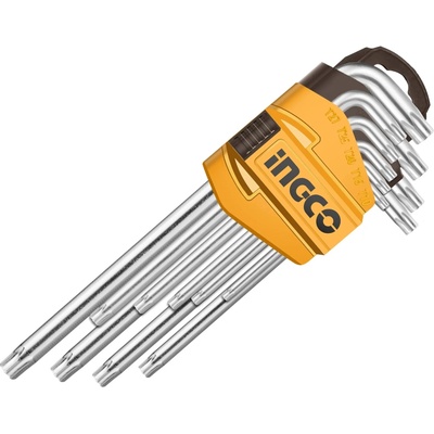 Ingco Torx kľúč CrV T10-T50 9ks HHK13091