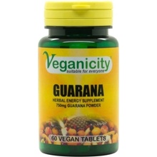 Veganicity Guarana 750 mg 60 tabliet