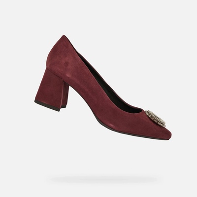 Geox Бордо дамски обувки с висок ток Geox Giselda Geox | Cherven | ЖЕНИ | 38