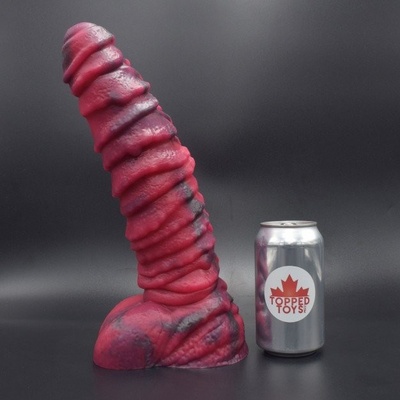 Topped Toys Mordax 105 prémiové silikonové dildo 32 x 8,4 cm