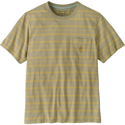 Patagonia Мъжка тениска Patagonia MW Water People Mark Pocket Tee T-shirt - Steep Face: Weathered Stone (216-8011-0214)
