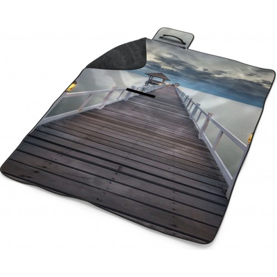 Sablio Plážová deka Dřevěné molo