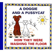 A Doggie and A Pussycat - How they were washing the Floor Josef Čapek