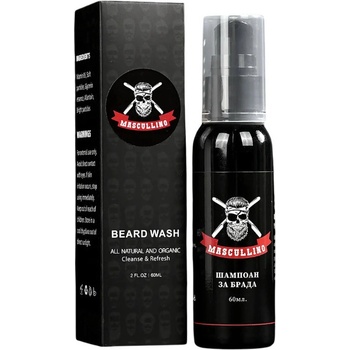 Mascullino Подхранващ шампоан за брада, 60 ml