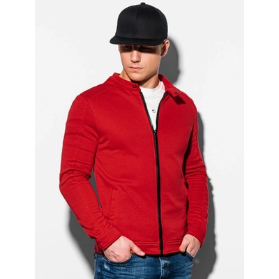 Ombre Clothing na zip Matteo červená B1071