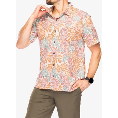 Royal Robbins Comino Leaf košile krátký rukáv baked clay bonsall pt