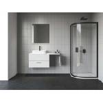 RAVAK Blix II - Четвърткръгла душ кабина NBLCP4, 90x90 см, черно/прозрачно стъкло 3BM70300Z1 (3BM70300Z1)