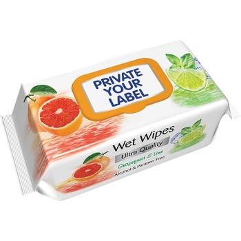 Spring Line Мокри кърпи 120бр - Грейпфрут и лимон (273)