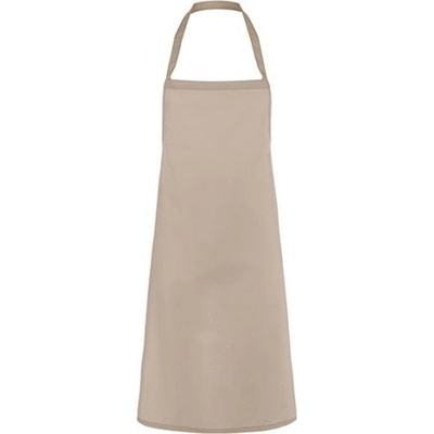 Karlowsky Unisex gastro zástěra KY006 Sand 75x95cm