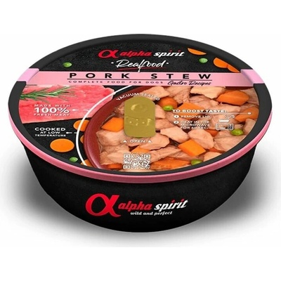 Alpha Spirit Dog Realfood Bravčový guláš 280 g