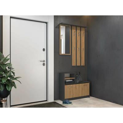 TP Living Předsíňová stěna Artisan B hnědá