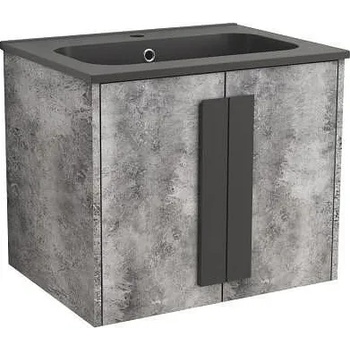 Image 1 of Inter Ceramic Конзолен PVC шкаф ICP 6451-4, Inter Ceramic, с умивалник, 60x45x50см (6451-4)