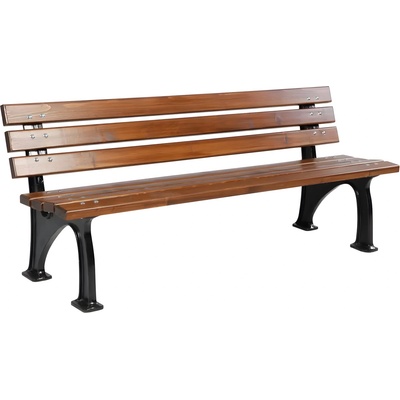 NIKA ДЪРВЕНА ПАРКОВА ПЕЙКА 180 x 56 x 78 СМ (1127/C)