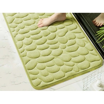 Xpose Eris Kúpeľňová predložka s pamäťovou penou svetlo zelená 50x80 cm