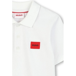 HUGO BOSS тениска с яка за деца от памук с еластан (g01186.102.108)