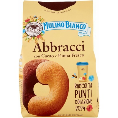 Abbracci sušienky s kakaom a čerstvou smotanou 350 g