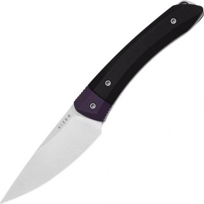 Kizer Momo Fix 3 AEB-L Stonewashed,G10 1124A3