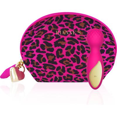 Rianne S Essentials Lovely Leopard Mini Wand Pink