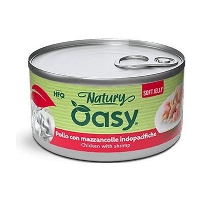 Oasy Natury Soft Jelly Chicken with shrimp 85 g