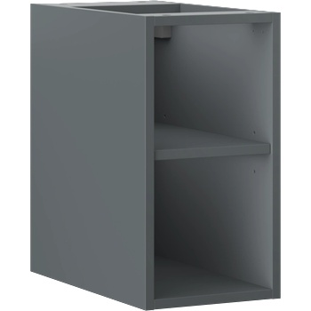 Mexen Box-A отворен шкаф с рафт 25 см, графит мат - 91AX2-0250-470-0-66 (91AX2-0250-470-0-66)