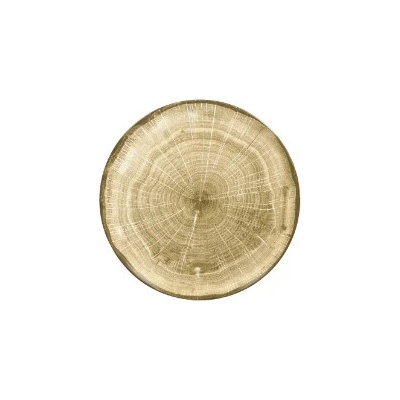 RAK Porcelain Woodart tanier plytký coupe 27 cm machovo zelená WDNNPR27MG-12