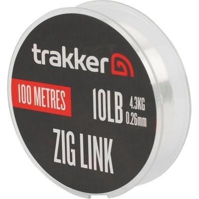 Trakker Náväzcová Šnúra Zig Link 100 m 0,26 mm 10 lb 4,3 kg