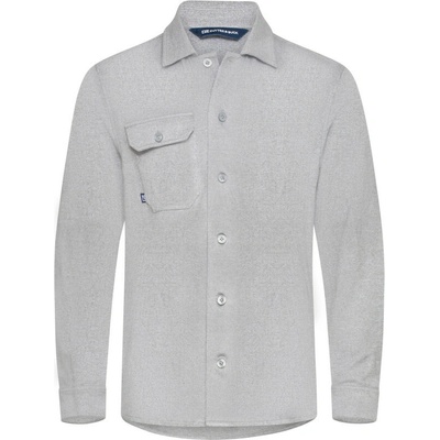 Cutter & Buck Košile Advantage Leisure Shirt Men dlouhý rukáv pánská COT68241407701-grey melang Melír šedá