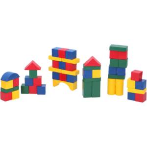Marionette Дървени блокчета Marionette 27000, 50 броя