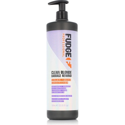 Fudge Clean Blonde Damage Rewind Violet-Toning Conditioner 1000 ml