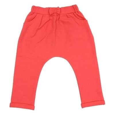 Mamatti Bavlněné tepláčky Bird korálové