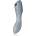Satisfyer Curvy TRINITY 3 вибратор със стимулиране на клитора Bluegrey 17.7 см