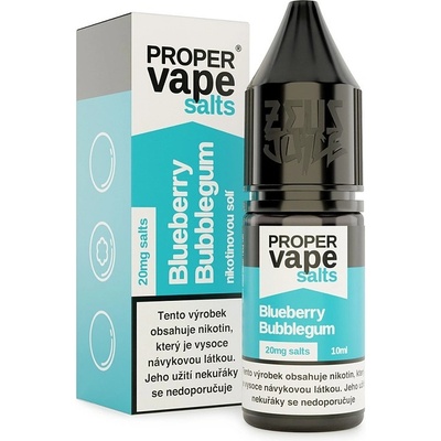 Zeus Juice Proper Vape Blueb. Bubbl. 10 ml 20 mg