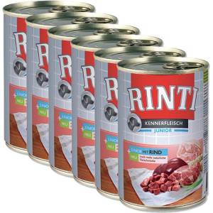 RINTI Junior говеждо - консерва 6 x 400г