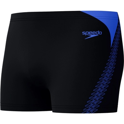 Speedo hyperboom splice aquashort black/blue s - uk32