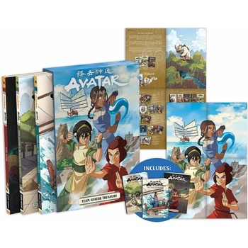 Avatar The Last Airbender--Team Avatar Treasury Boxed Set