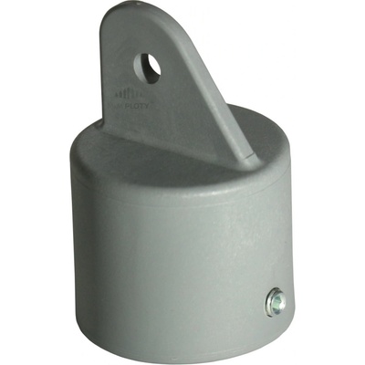 Koncovka vzpěry s okem, průměr 48 mm, šedá