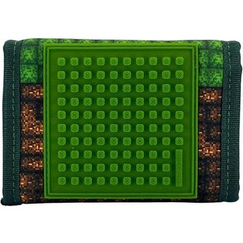 Pixie Crew Портфейл, зелен, Mine&Craft 50 пиксела